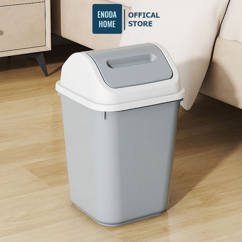 Thùng Đựng Rác Nắp Lật ENODA HOME, Thùng Rác Văn Phòng 2 Kích Thước TR031 | BigBuy360 - bigbuy360.vn
