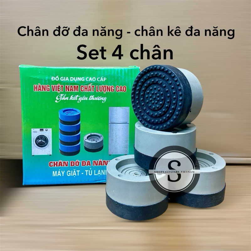 Chân đỡ đa năng máy giặt- tủ lạnh (chân đỡ chống rung lắc)