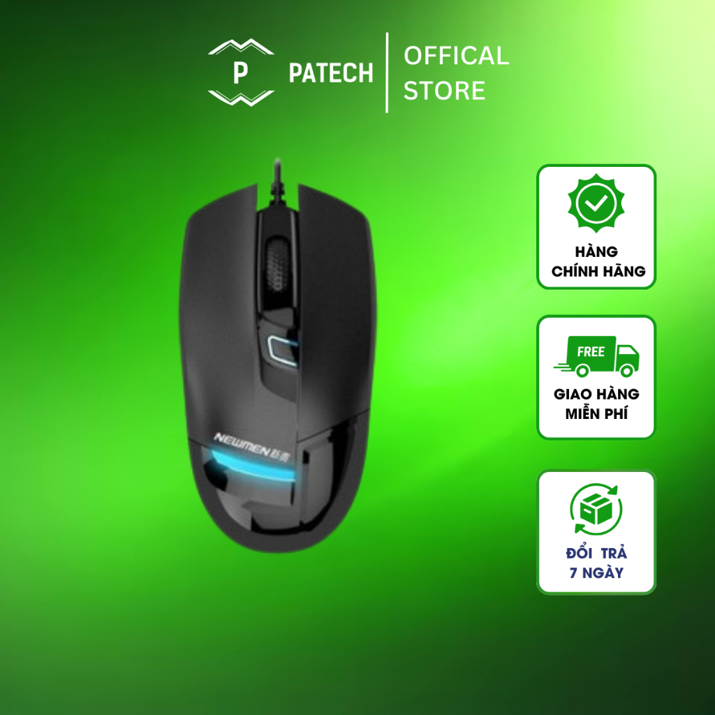 Chuột game newmen G10 (Black)  - Hàng chính hãng