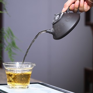 Ấm Tử Sa Nghi Hưng Long Biều 170 ml (Hắc Nê)
