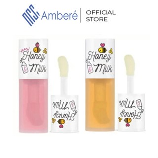 Son Dầu Dưỡng Hồng Môi A'pieu Honey & Milk Lip Oil maxclinic 5gram