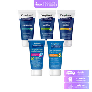 Sữa Rửa Mặt Compliment No Problem Giúp Làm Sạch Sâu, Hỗ Trợ Giảm Mụn (200ml/tuýp)