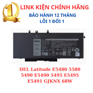 Pin zin GJKNX Dell Latitude E5480 5580 5490 E5490 5495 E5495 E5491 Precision M3520 M3530 GD1JP 68W