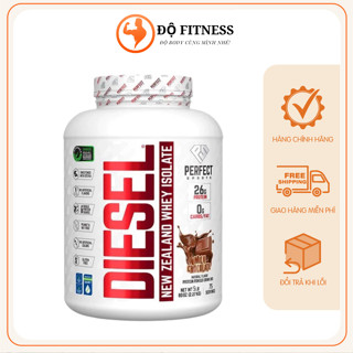 Diesel Whey Protein Isolate 2.3kg (5LBS) Sữa Dinh Dưỡng Tăng Cơ Nhanh Giảm Mỡ, 0 Đường, 0 Lactose
