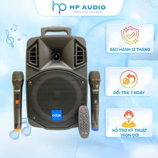 Loa Kéo Karaoke mini Odak AS31-08, công suất 100W, chất âm to rõ mà không bị chói tai.