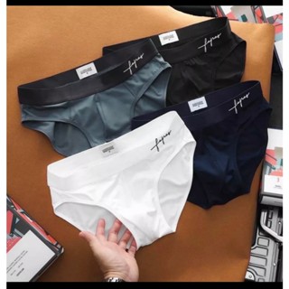 Combo 5 Quần Sịp Tam Giác Chữ Ký Nam, Sịp Chéo Nam Kháng Khuẩn Co Dãn Thoải Mái Boxer Menswear