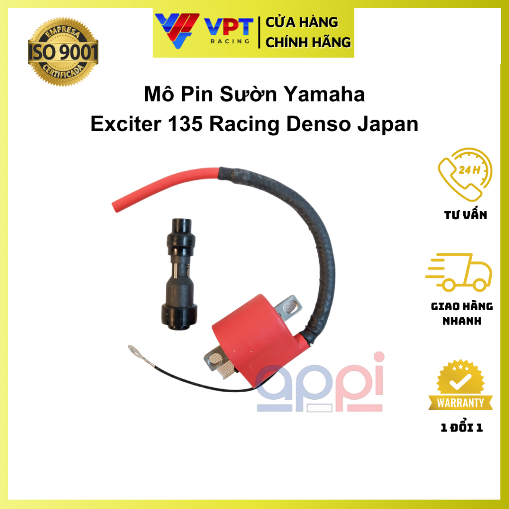 Mobin sườn Exciter 135 | Mobin sườn LC135 racing - chính hãng APPi 4US-H2310