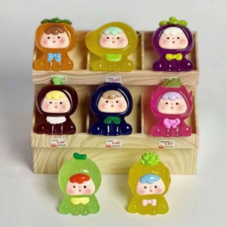 Set túi mù noel phát sáng dạ quang labubu - blind box charm mini - túi quà đồ chơi bí mật blind bag