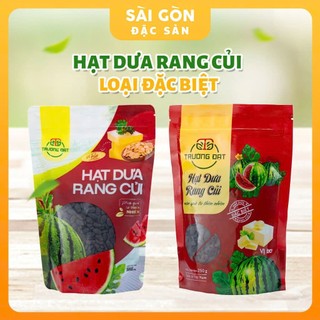  Hạt Dưa Rang Củi Sạch Không Nhuộm Màu Loại Ngon Đặc Biệt Hiệu Trường Đạt Túi Zip 250 Gam và 500 Gam Sài Gòn Đặc Sản 