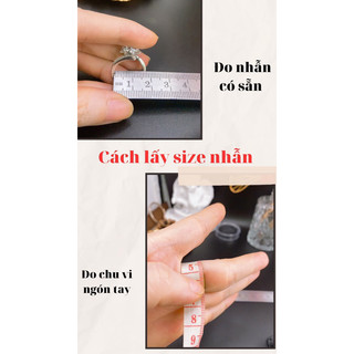 Nhẫn bạc xoay full đá Baguette - NBXBK00009 - Bạc cao cấp 925