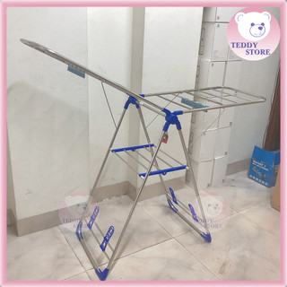   HỎA TỐC HN  Giá Phơi Quần Áo Inox Cao Cấp Dáng A Hàn Quốc - Giàn Phơi Đồ Chữ A Gấp Gọn Thông Minh 