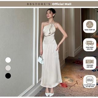  Đầm Body Cổ Yếm Dự Tiệc Form Dài Xoắn Ngực BBSTORE'S  -D2136