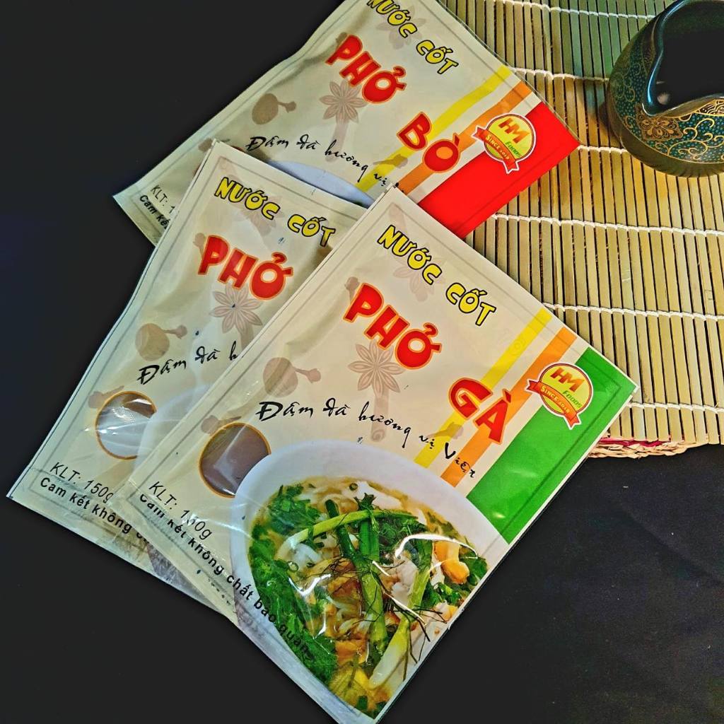 Cốt phở gà HMFOODS, gia vị phở gà hoàn chỉnh, nấu phở gà tại nhà