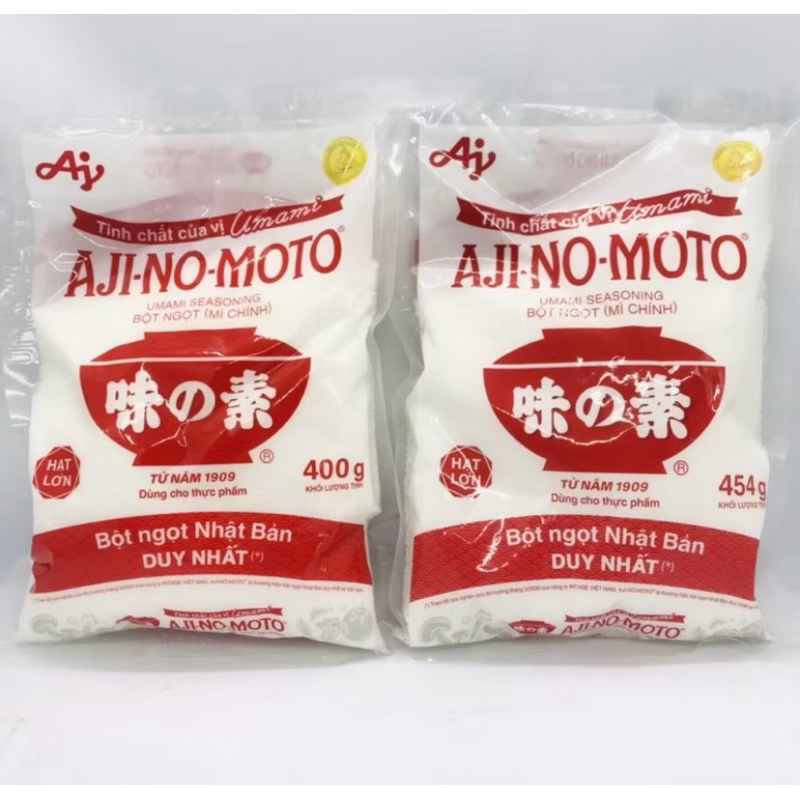 Mì chính ajinomoto 400/454g