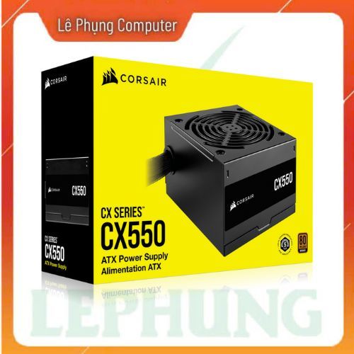 Nguồn Máy Tính CORSAIR CX550/650/750 Công Suất 550W - 650W - 750W (80 Plus Bronze)- bảo hành 5 năm