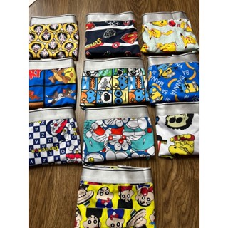  Combo 6 Quần Sịp Đùi Hoạt Hình Nam Doremon Thun Lạnh Đồ Lót Nam Boxer Hoạt Hình Boxer 