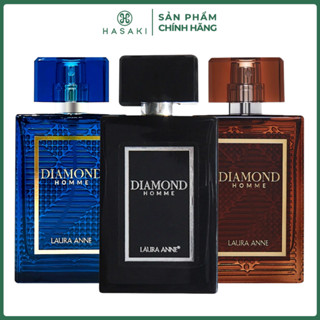  Nước Hoa Nam Laura Anne Diamond Homme Hương Thơm Nam Tính Sang Trọng 45ml Eau De Parfum Hasaki Chính Hãng 