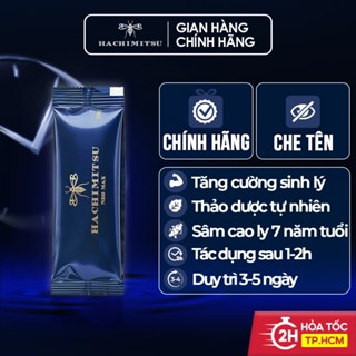 Tinh chất phục hồi sức khỏe và tăng cường sinh lý nam giới Hachimitsu bản cao cấp - Gói dùng thử: 1 gói