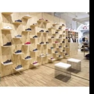 kệ để giày bán shop