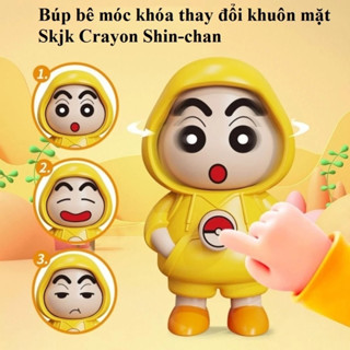 Búp bê thay đổi khuôn mặt, tặng kèm móc khóa