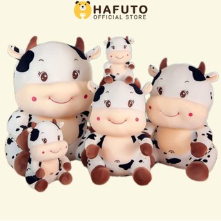  Gấu Bông Bò Sữa Dễ Thương Thú Nhồi Bông Bò Sữa So Cute Đáng Yêu Cho Bé Gấu Bông Giá Rẻ Hafuto 