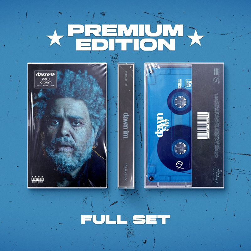 Băng Cassette Dawn FM - The Weeknd [Premium Custom Cassette Tape]
