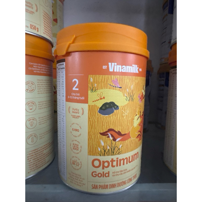 OPTIMUM số 2 từ 6-12 tháng.mẫu mới date mới.