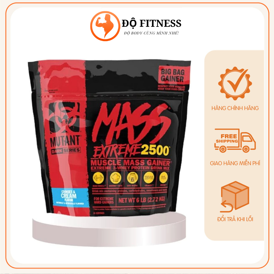 Mass Gainer Mutant 12 LB - thực phẩm chức năng