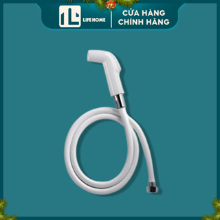  Bộ Vòi Xịt Vệ Sinh Nhựa Cao Cấp Kháng Khuẩn LH-VXT1005 - Vòi Xịt Bồn Cầu - Vòi Xịt Toilet LIFE HOME 