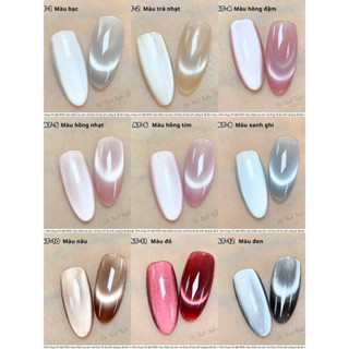 ( HỎA TỐC) NAIL BOX MẮT MÈO ÁNH TRĂNG CỰC QUANG RAMYLA - được chọn màu