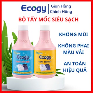 Tẩy mốc siêu sạch Ecogy hỗ trợ làm sạch mốc, thâm kim, vết mồ hôi...trên quần áo