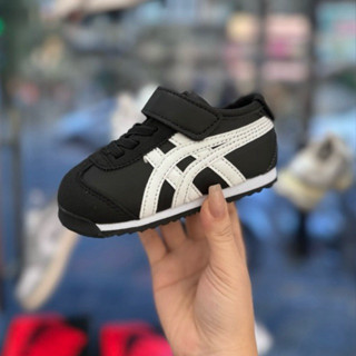 Giày Tiger màu đen quai dán mẫu mới 2025