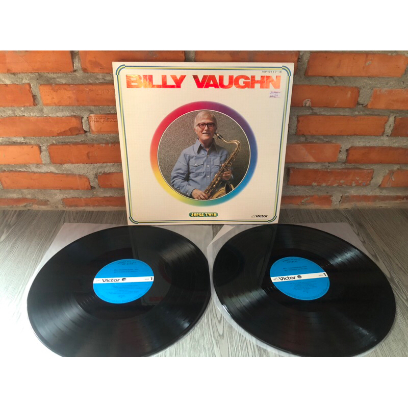 Đĩa Than Vinyl Hoà Tấu Sax Bộ 2Lp: BILLY VAUGHN-SUPER TWIN BILLY VAUGHN & His Orchestra