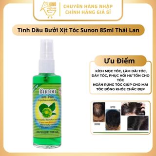 Tinh Dầu Bưởi Xịt Tóc Sunon 85ml Thái Lan Hỗ Trợ Mọc Tóc Dưỡng Tóc, Giảm Gãy Rụng Tóc - Hinohouse