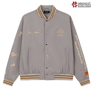 Áo khoác varsity unisex MIKENCO Free Motion Bomber Jacket