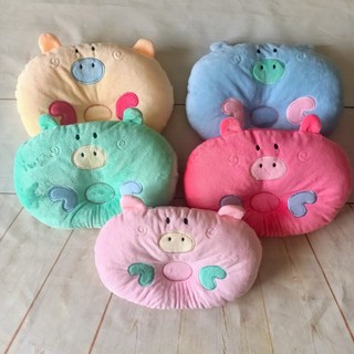 (Cho chọn màu) Gối lõm HEO hỗ trợ chống méo đầu cho bé sơ sinh