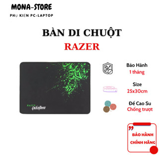 Miếng lót chuột Razer 25*30cm chuyên cho phòng game, văn phòng, độ dày đa dạng.