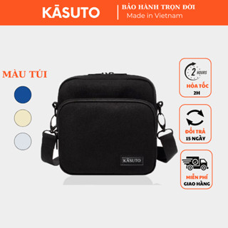 Túi Đeo Chéo Nam Nữ KASUTO Cross Bag Mini Nhỏ Gọn Vải Canvas Thời Trang Cao Cấp Chống Thấm Nước