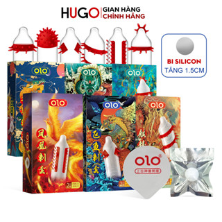  Bao Cao Su Olo Râu Thần Thú Bcs Gân Gai Bi 6 Loại Đầy Thăng Hoa  Hộp 2C  | Pinkpinkshop_24h 