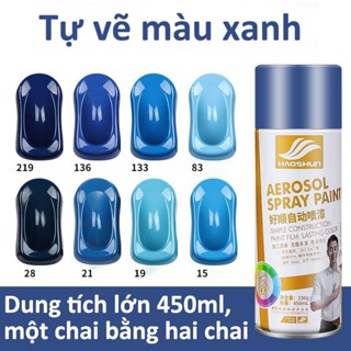 Sơn Xe Ô tô - Sơn Xịt Ô tô - Sơn Xóa Vết Xước Ô tô, Xe Máy Cao Cấp Bám Dính Tốt Siêu Bóng Mịn Đẹp - HAOSHUN sơn xe máy