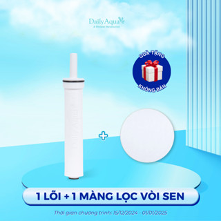 [Quà Tặng Daily Aqua] Lõi Lọc, Màng Lọc Đầu Vòi Hoa Sen Daily Aqua Loại Bỏ Vi Khuẩn, Tạp Chất