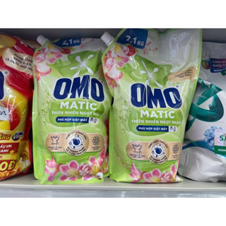 [Mẫu mới] Combo 2 Túi Nước giặt OMO Matic Cửa trước 2.1/túi