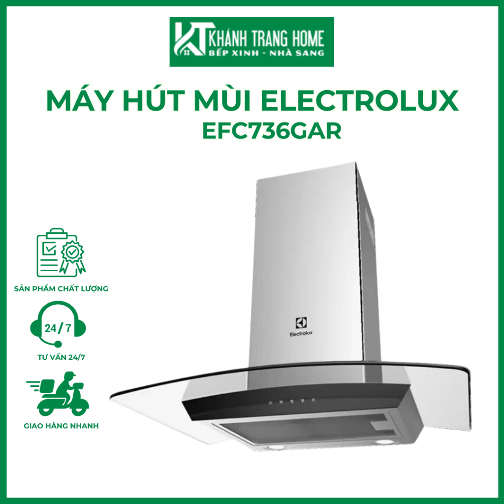 Máy hút mùi ELECTROLUX EFC736GAR xuất xứ chính hãng bảo hành 24 tháng - Khánh Trang Home