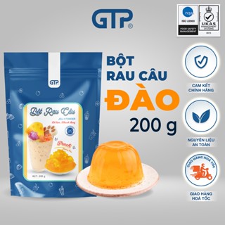 Bột rau câu GTP bột làm thạch rau câu pha sẵn bột jelly bột nấu thạch rau câu dẻo (200g)
