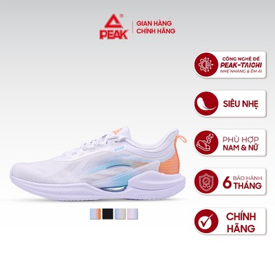 Giày chạy bộ thể thao nam nữ PEAK Taichi Running siêu nhẹ, thoáng khí ET42187H ET42188H