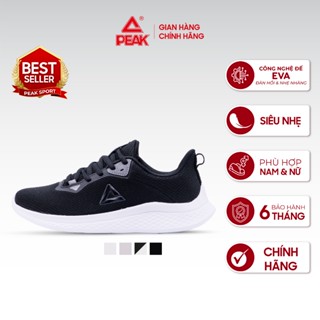 Giày chạy bộ thể thao nam nữ PEAK Running siêu nhẹ thoáng khí E223197H E223198H