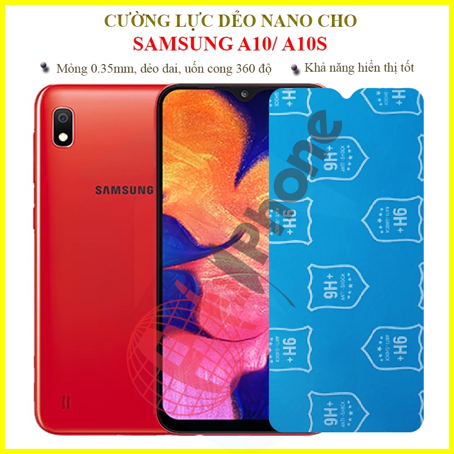 Dán cường lực dẻo nano trong hoặcnhám cho Samsung A10/ A10s