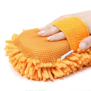 Miếng san hô rửa xe MICROFIBER mềm mịn ( Màu ngẫu nhiên )