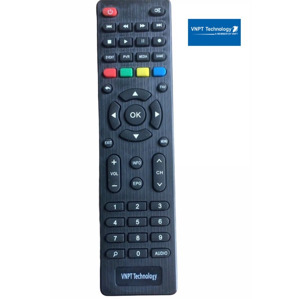 REMOTE ĐIỀU KHIỂN ĐẦU THU VNPT TECHNOLOGY ( Không Ăn Được Với Đầu Mytv ,Smartbox Của Vnpt )