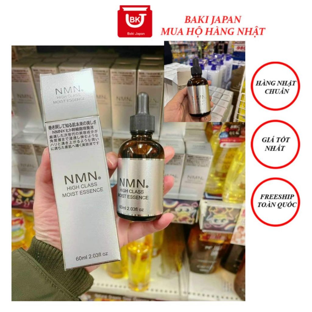 Serum dưỡng trắng da nmn High class tinh chất căng bóng da nmn bạc Nhật Bản